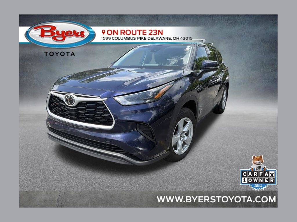 Blueprint 2022 Toyota Highlander SUV / Crossover All-Wheel Drive 8-Speed Automatic