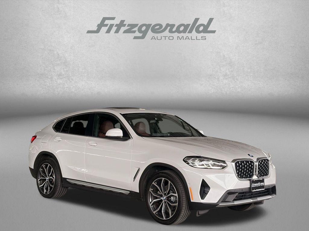 Mineral White Metallic 2023 BMW X4 SUV / Crossover All-Wheel Drive 8-Speed Automatic