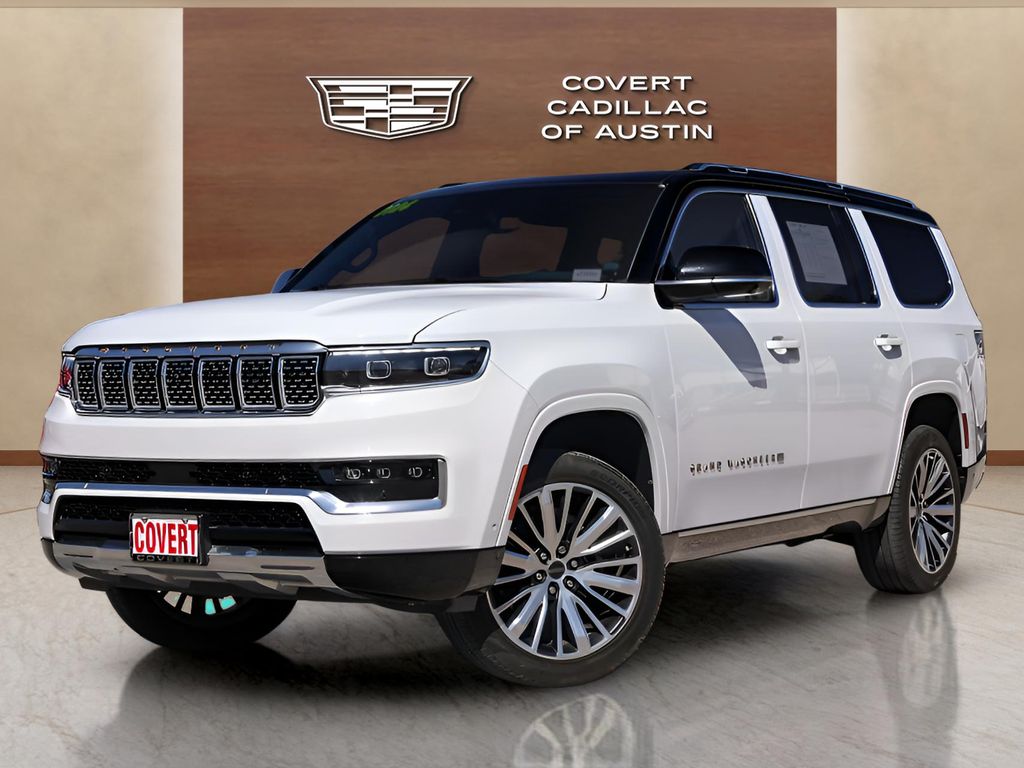 Bright White Clearcoat 2024 Jeep Grand Wagoneer Series III 4WD SUV / Crossover Four-Wheel Drive 8-Speed Automatic