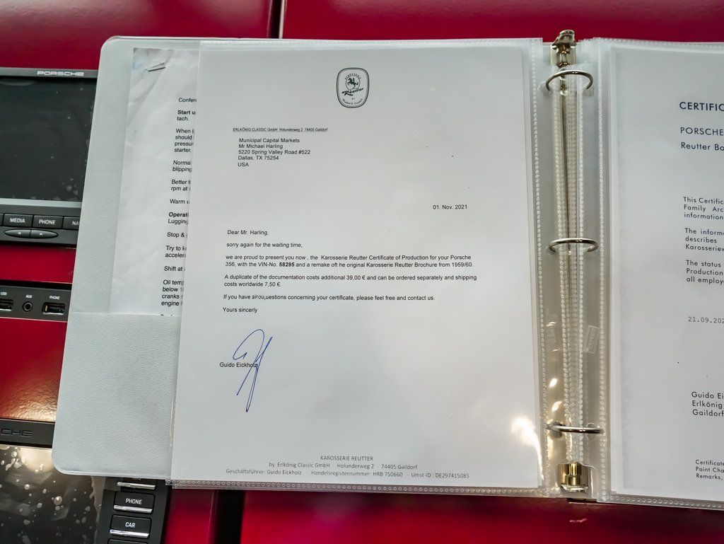 Used 1957  Porsche Carrera 1500 GS image 74