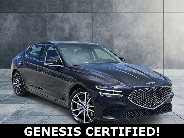 Vik Black 2026 Genesis G70 2.5T Prestige RWD Sedan Rear-Wheel Drive 8-Speed Automatic