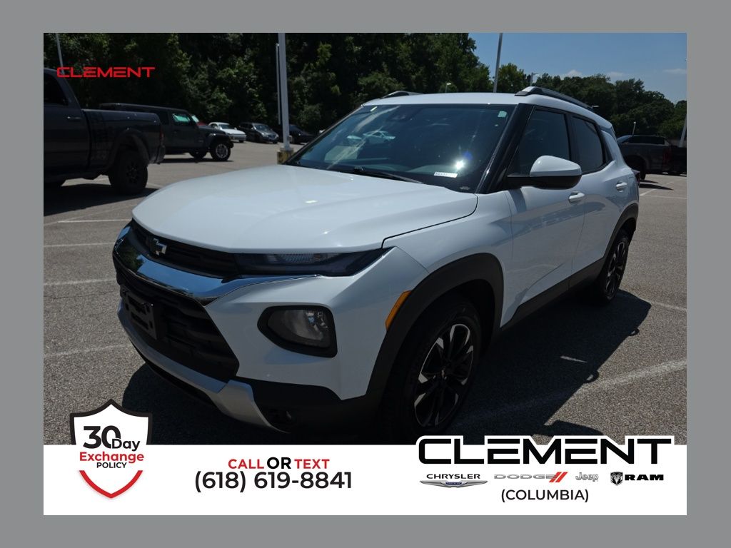 Summit White 2021 Chevrolet Trailblazer SUV / Crossover Front-Wheel Drive Continuously Variable Transmission