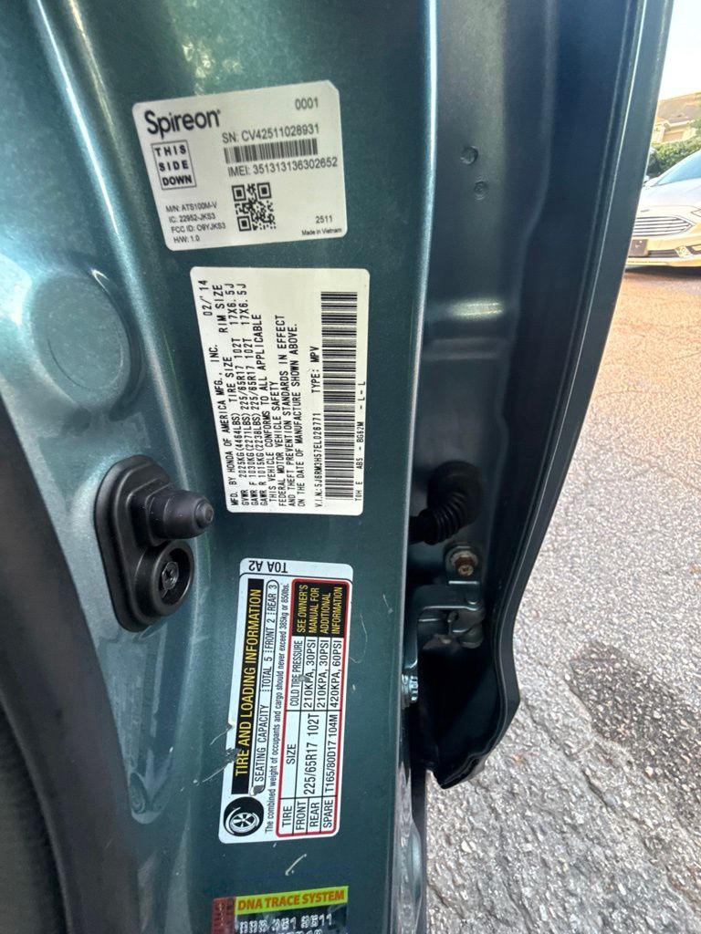 Used 2014 Blue Honda EX image 16