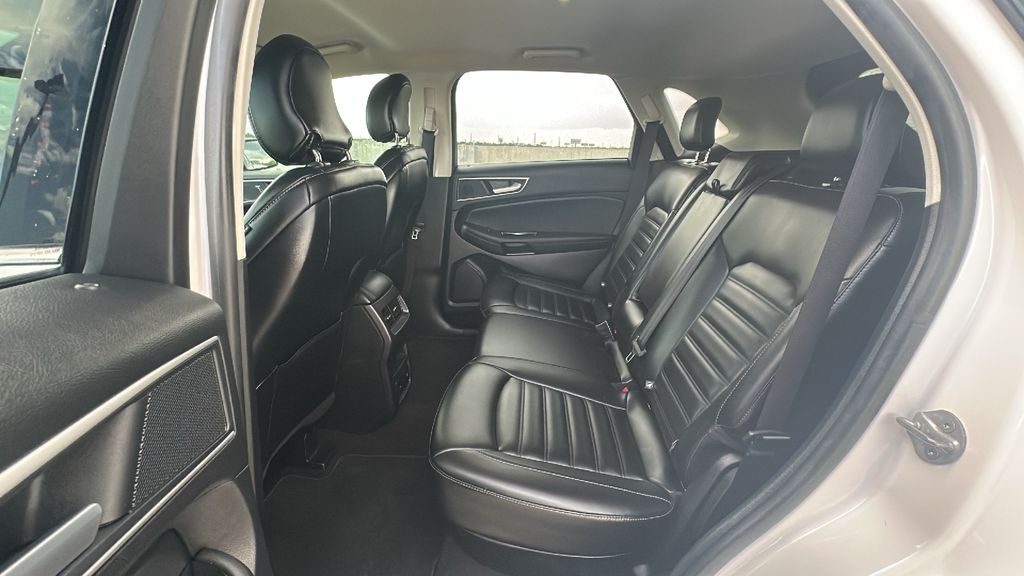 2019 Ford Edge SEL White at DeMontrond Gulf Freeway