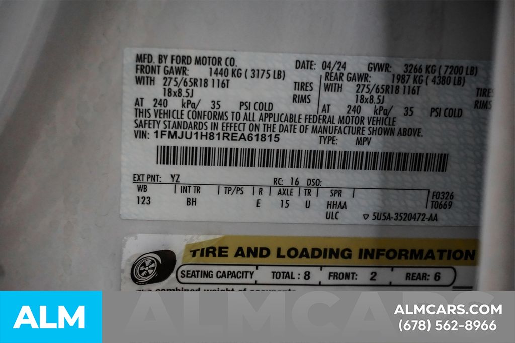 Used 2024 White Ford XLT image 61