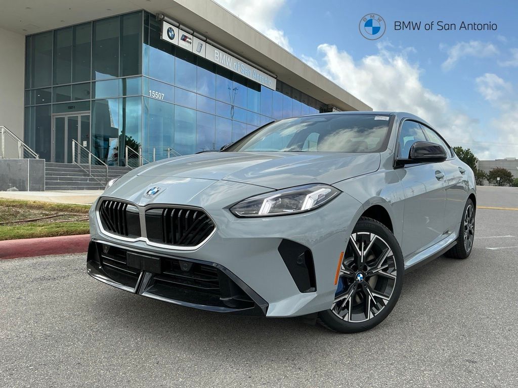Gray (Brooklyn Grey Metallic) 2026 BMW 2 Series Sedan All-Wheel Drive 7-Speed Automatic