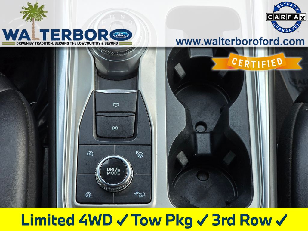 2022 Ford Explorer Platinum White at Stokes Volkswagen