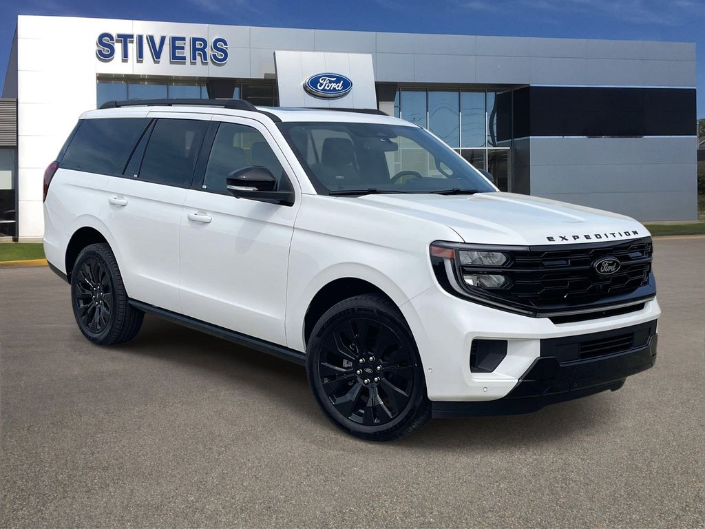 Star White Metallic Tri-Coat 2025 Ford Expedition Platinum 4WD SUV / Crossover Four-Wheel Drive Automatic