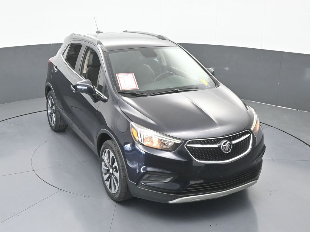Used 2021 Dark Moon Blue Metallic Buick Preferred image 51