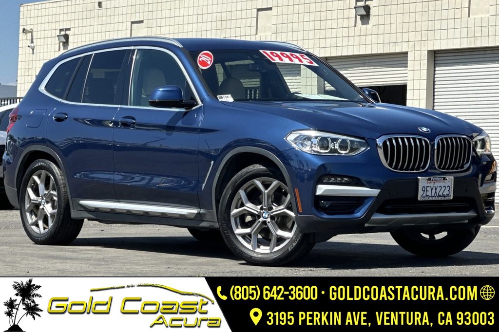 2020 BMW X3 Azul (Phytonic Blue Metallic) SUV/Crossover Tracción trasera 8 velocidades Automática