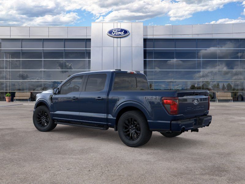 New 2026 Antimatter Blue Metallic Ford XLT image 3