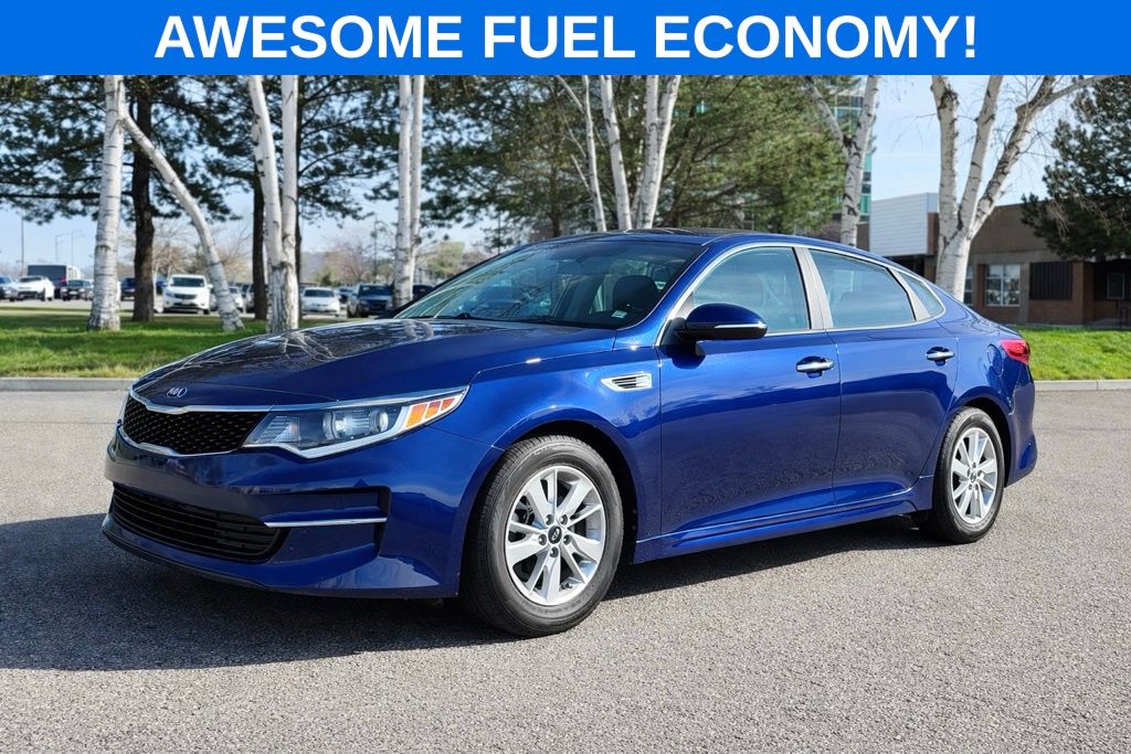 Horizon Blue 2017 Kia Optima LX Sedan Front-Wheel Drive 6-Speed Automatic