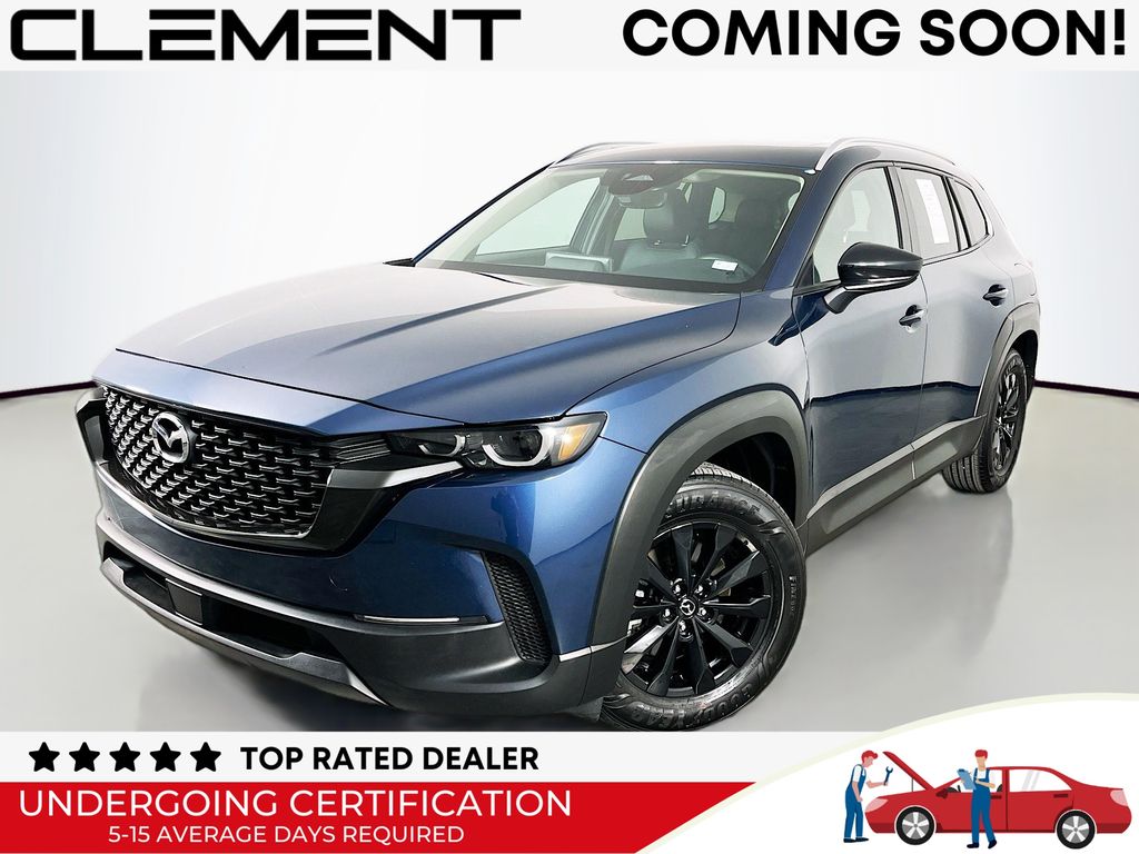 Ingot Blue Metallic 2025 Mazda CX-50 2.5 S Premium AWD SUV / Crossover All-Wheel Drive 6-Speed Automatic