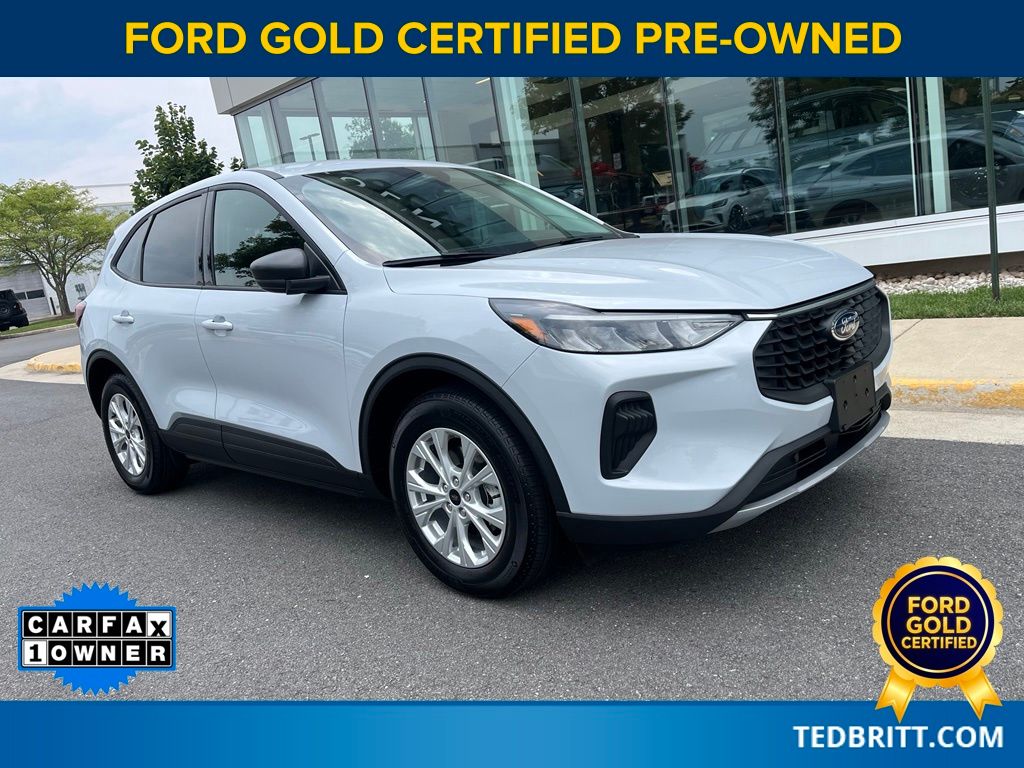 Silver Metallic 2025 Ford Escape SUV / Crossover Front-Wheel Drive 8-Speed Automatic