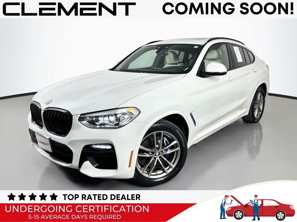 Alpine White 2021 BMW X4 SUV / Crossover All-Wheel Drive 8-Speed Automatic