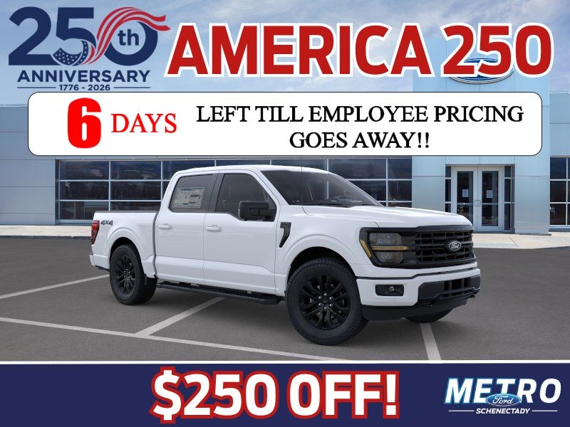 Oxford White 2026 Ford F-150 Pickup Truck Four-Wheel Drive Automatic