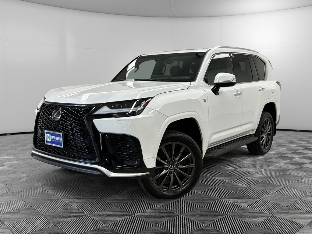 Ultra White 2024 Lexus LX 600 F Sport Handling AWD SUV / Crossover All-Wheel Drive Automatic
