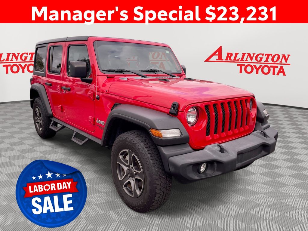 2021 Jeep Wrangler Rojo (Red Clearcoat) SUV/Crossover Todo terreno 8 velocidades Automática