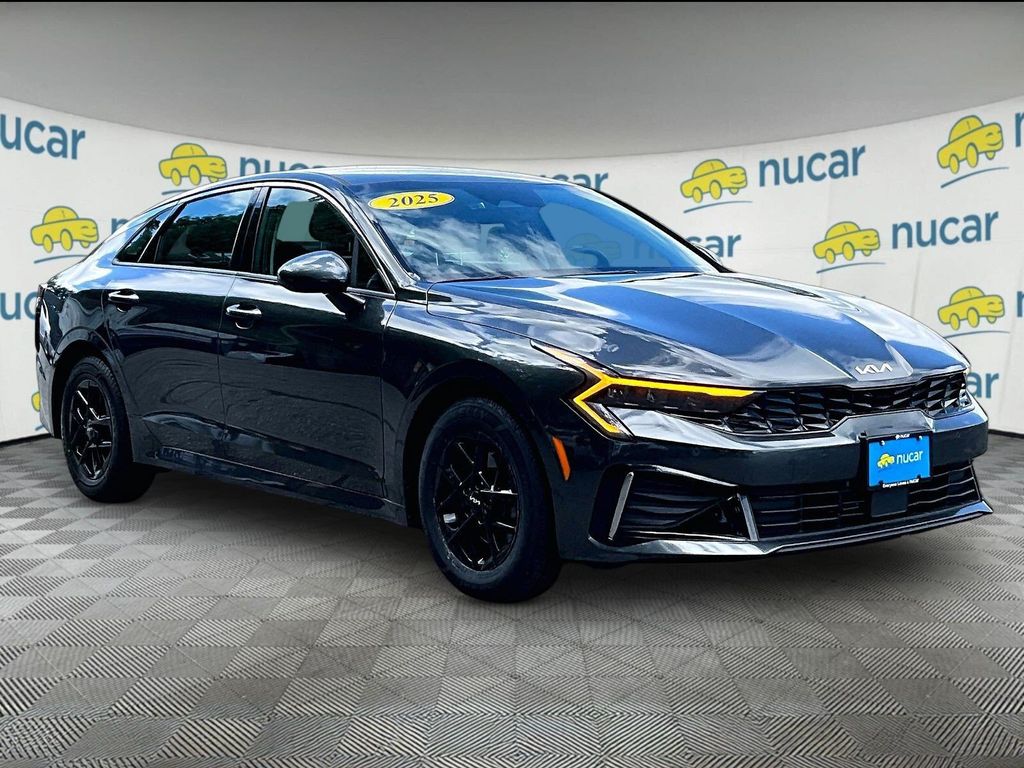 Interstellar Gray 2025 Kia K5 Sedan Front-Wheel Drive 8-Speed Automatic
