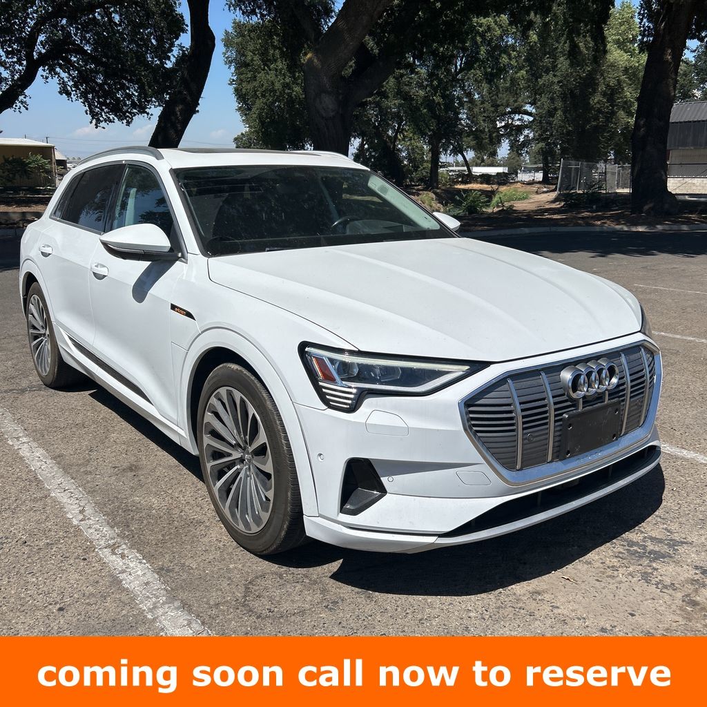 Glacier White 2019 Audi e-tron SUV / Crossover All-Wheel Drive Automatic
