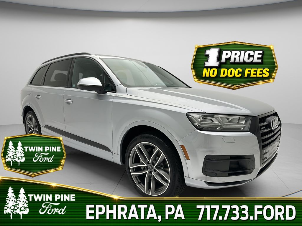 Florett Silver Metallic 2017 Audi Q7 SUV / Crossover All-Wheel Drive 8-Speed Automatic