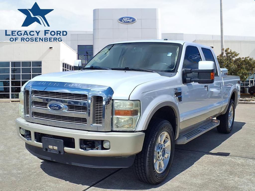 2010 Ford F-250SD King Ranch White at Emmons Autoplex