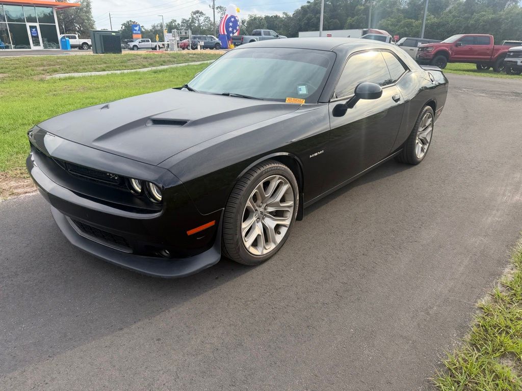 Pitch Black Clearcoat 2020 Dodge Challenger R/T RWD Coupe Rear-Wheel Drive 8-Speed Automatic