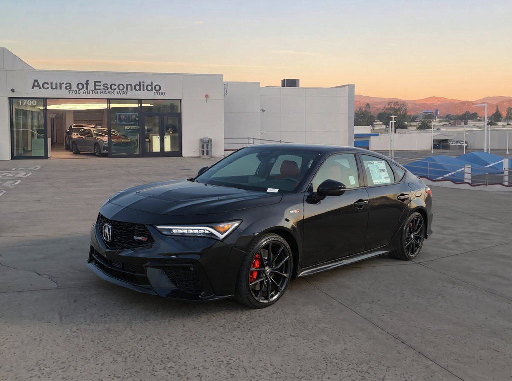 Majestic Black Pearl 2026 Acura Integra Hatchback Front-Wheel Drive 6-Speed Manual