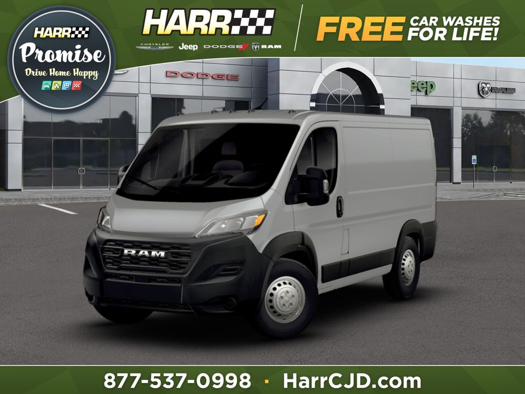 Bright Silver Clearcoat Metallic 2026 RAM ProMaster Van Front-Wheel Drive 9-Speed Automatic