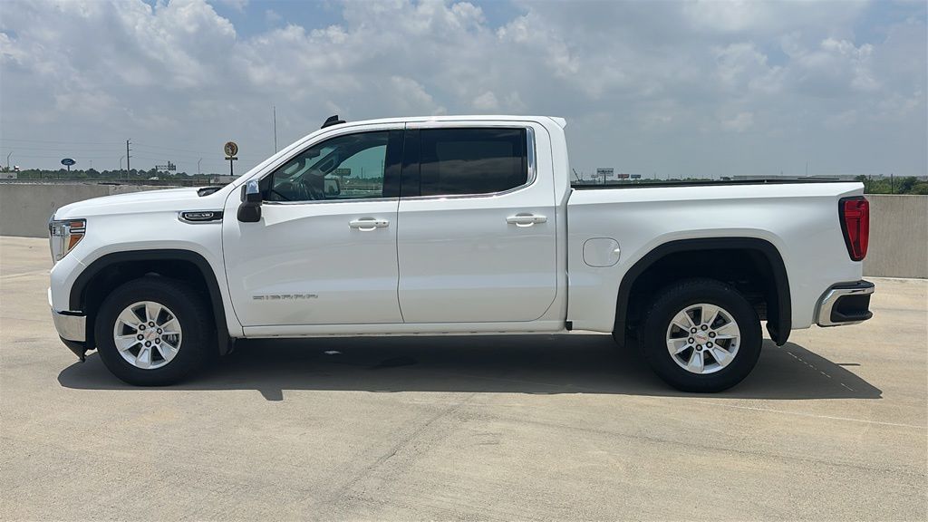2019 GMC Sierra 1500 SLE White at North Houston Mitsubishi