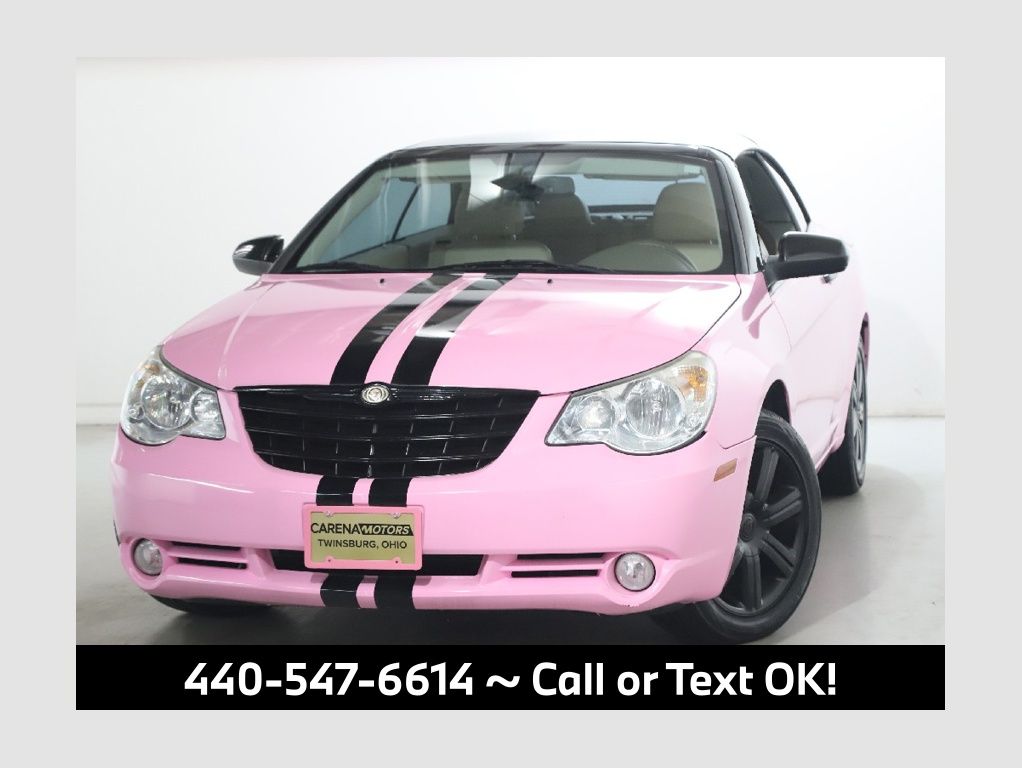 Stone White Clearcoat 2010 Chrysler Sebring Limited Convertible FWD Convertible Front-Wheel Drive 6-Speed Automatic