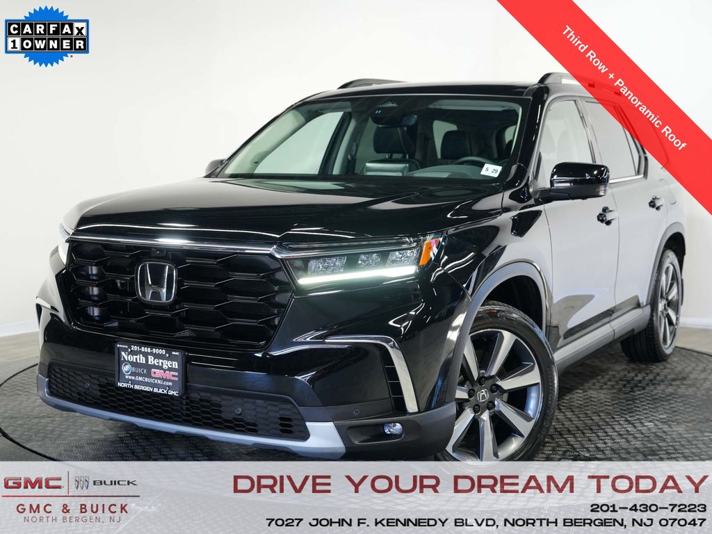 Crystal Black Pearl 2025 Honda Pilot SUV / Crossover All-Wheel Drive Automatic