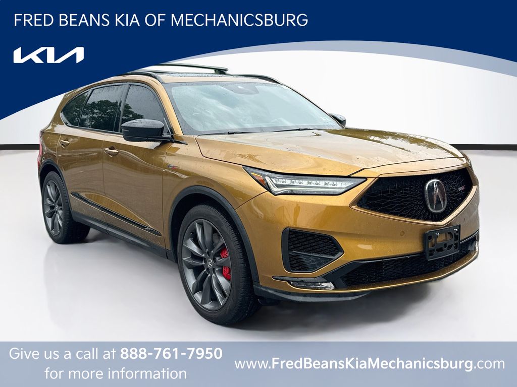 Tiger Eye Pearl 2022 Acura MDX SUV / Crossover All-Wheel Drive Automatic