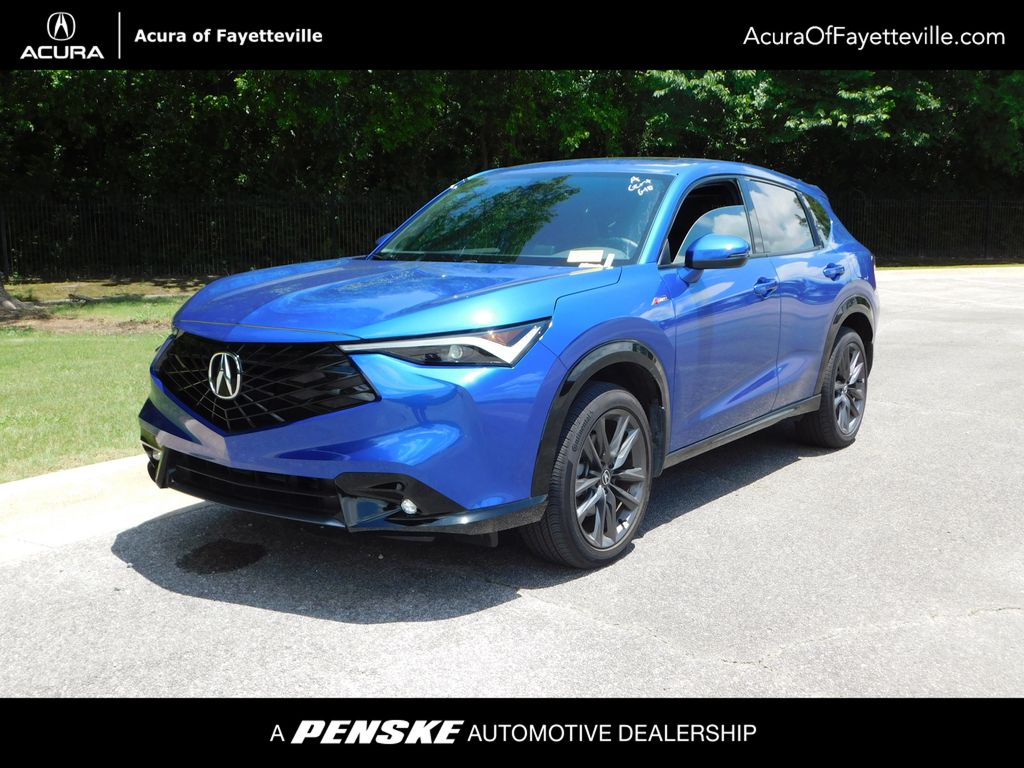 Adriatic Blue 2025 Acura ADX SH-AWD with A-SPEC Package SUV / Crossover All-Wheel Drive Continuously Variable Transmission