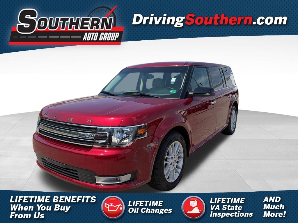 Ruby Red Metallic 2016 Ford Flex SEL SUV / Crossover Front-Wheel Drive 6-Speed Automatic