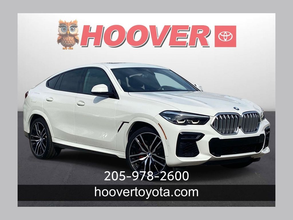 Alpine White 2022 BMW X6 SUV / Crossover All-Wheel Drive 8-Speed Automatic