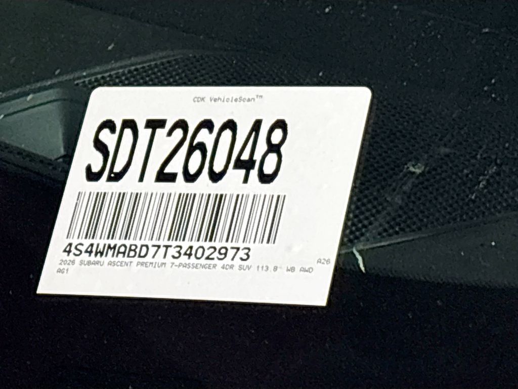 2026 Subaru Ascent Premium