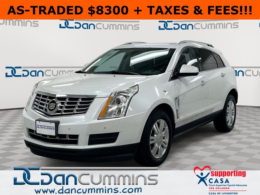 Gray (Platinum Ice Tricoat) 2013 Cadillac SRX Luxury AWD SUV / Crossover All-Wheel Drive 6-Speed Automatic