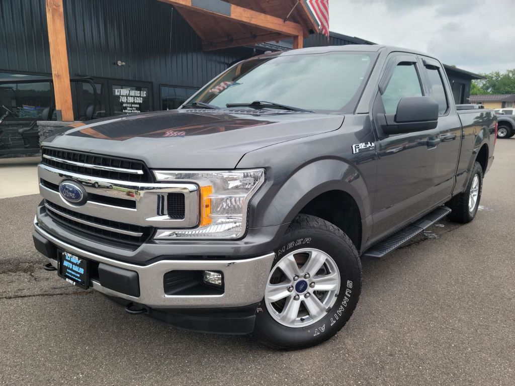 Gray (Magnetic) 2018 Ford F-150 Pickup Truck Four-Wheel Drive Automatic