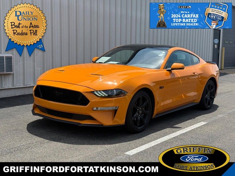 Orange Fury Metallic Tri-Coat 2019 Ford Mustang Coupe Rear-Wheel Drive Automatic