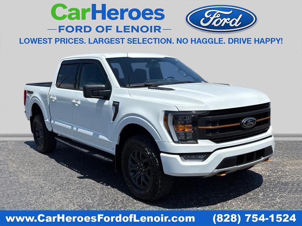 Oxford White 2023 Ford F-150 Tremor SuperCrew 4WD Pickup Truck Four-Wheel Drive Automatic