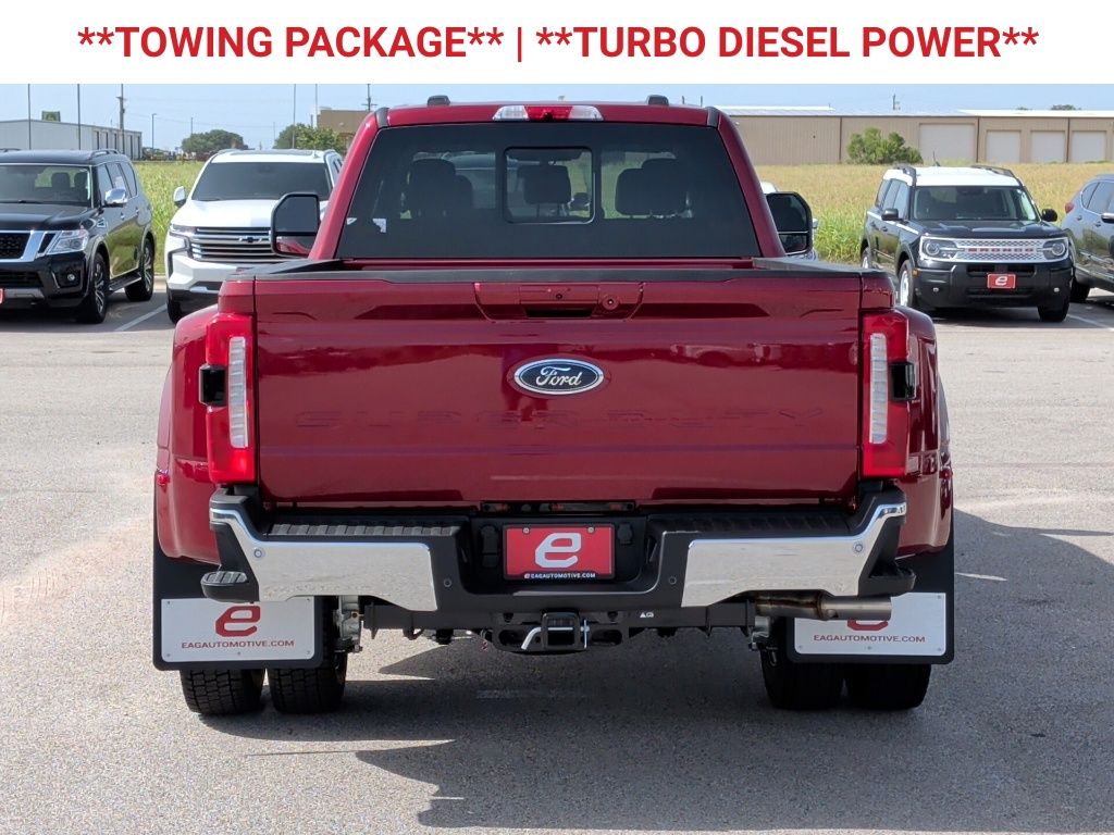 2026 Ford F-450SD Lariat Red at Texan Dodge Chrysler Jeep Ram