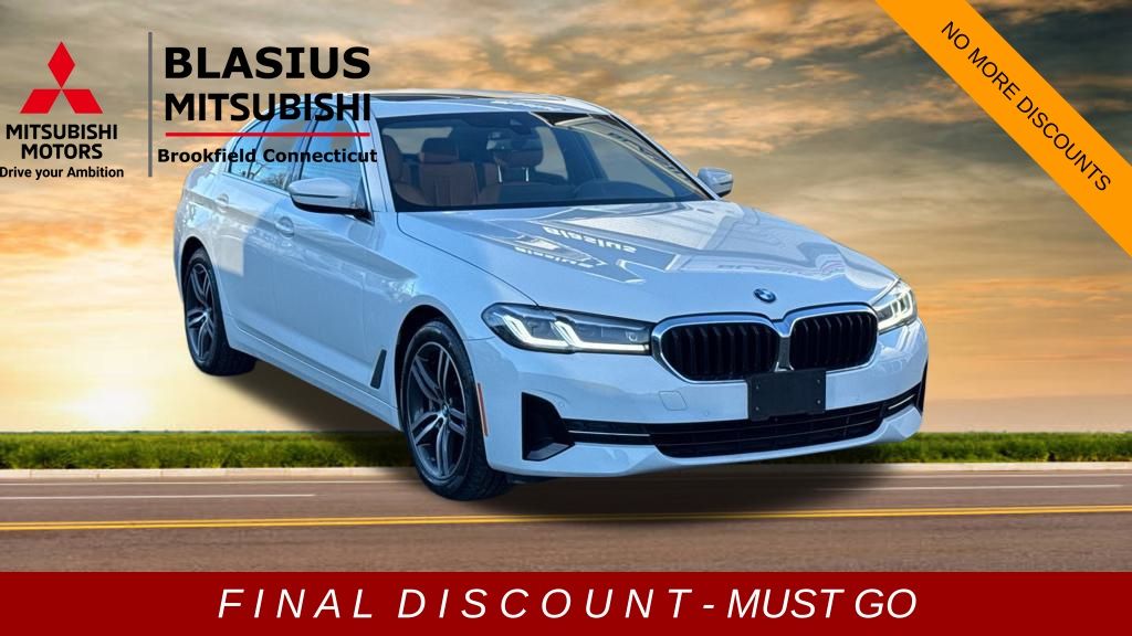 Alpine White 2023 BMW 5 Series 530i xDrive AWD Sedan All-Wheel Drive 8-Speed Automatic