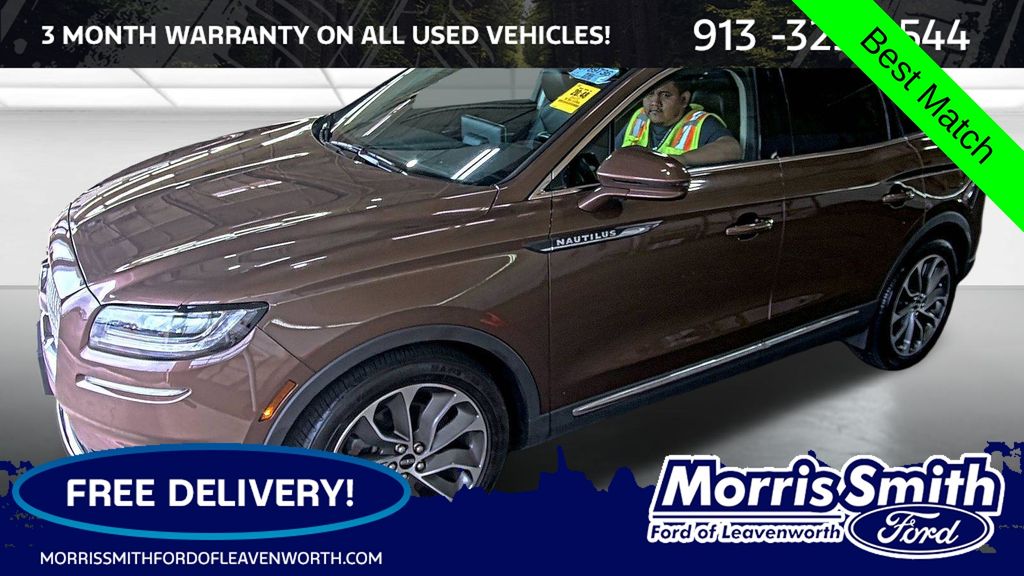 Bronze Smoke Metallic Premium Colorant 2022 Lincoln Nautilus Reserve AWD SUV / Crossover All-Wheel Drive 8-Speed Automatic