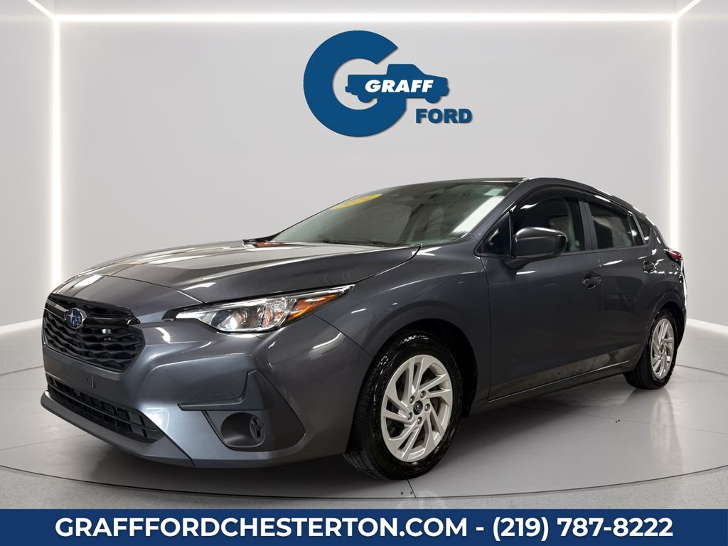 Magnetite Gray Metallic 2024 Subaru Impreza Wagon All-Wheel Drive Continuously Variable Transmission