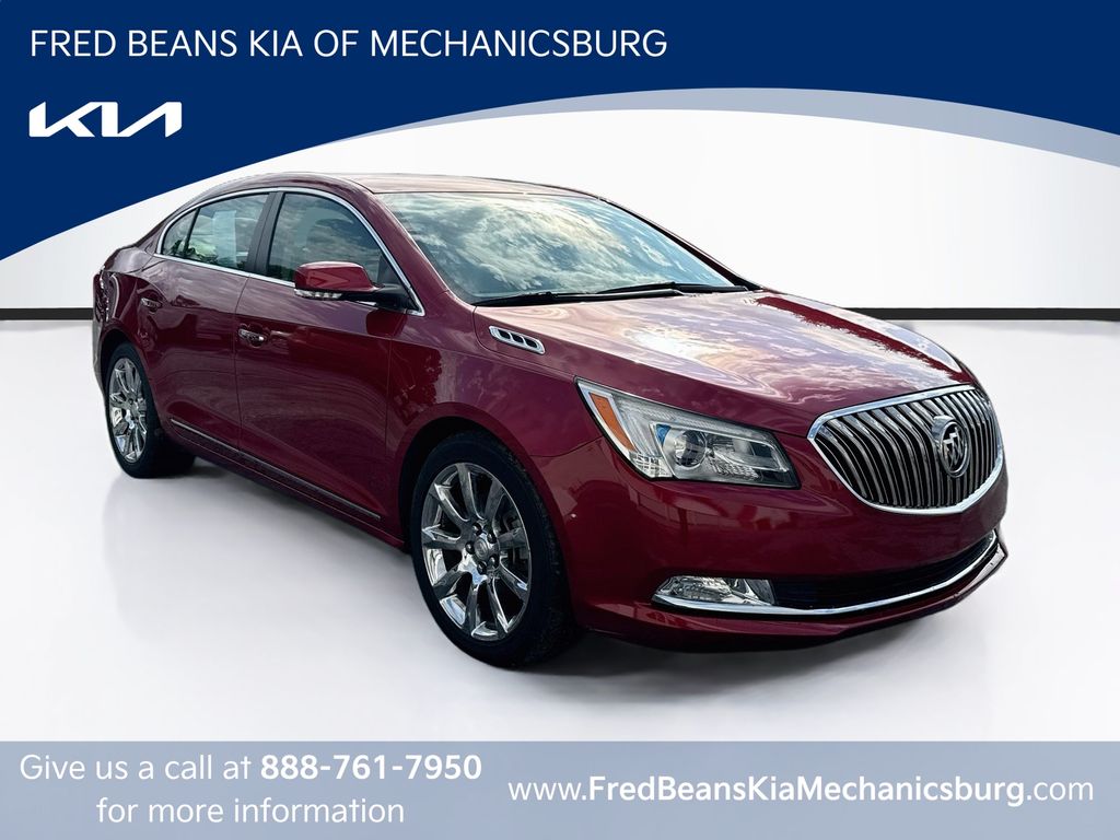 Crystal Red Tintcoat 2014 Buick LaCrosse Sedan Front-Wheel Drive 6-Speed Automatic Overdrive
