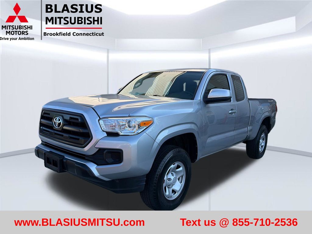 Silver Sky Metallic 2017 Toyota Tacoma Pickup Truck Four-Wheel Drive 5-Speed Manual