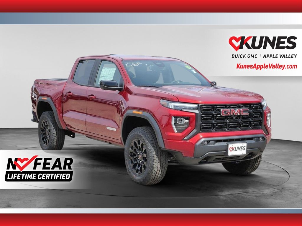 Volcanic Red Tintcoat 2026 GMC Canyon Pickup Truck Four-Wheel Drive 8-Speed Automatic