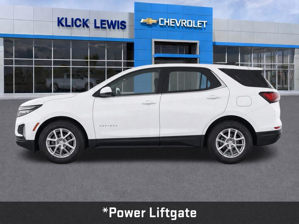 2024 Chevrolet Equinox LT White at Klick Lewis Buick Chevrolet