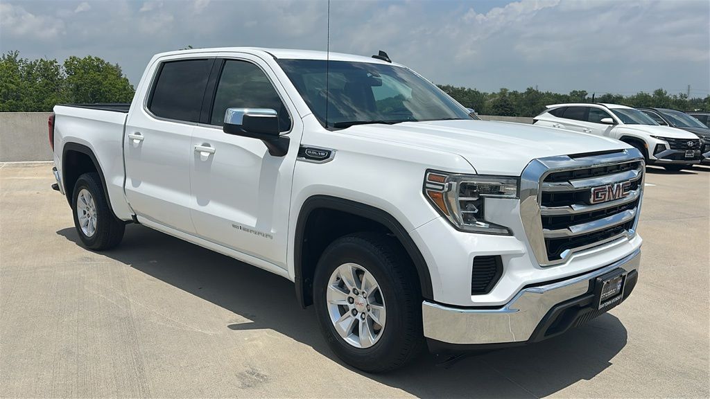 2019 GMC Sierra 1500 SLE White at North Houston Mitsubishi